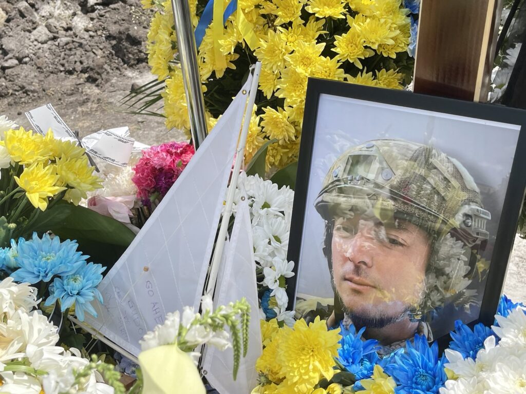 Andrei, who gave his life in defence of Ukraine.